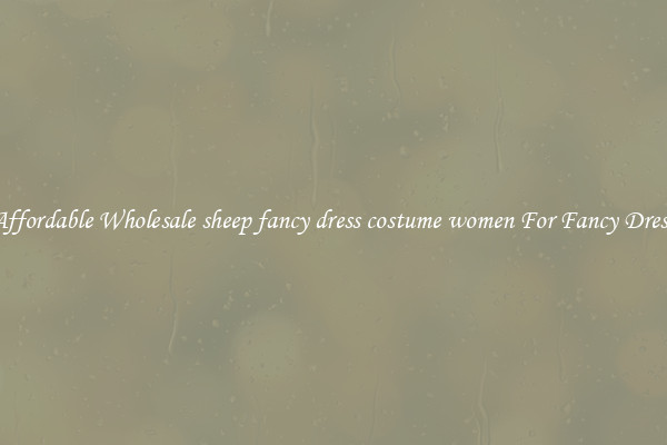 Affordable Wholesale sheep fancy dress costume women For Fancy Dress