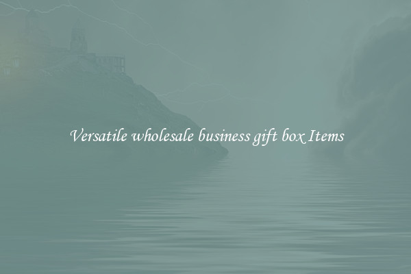 Versatile wholesale business gift box Items