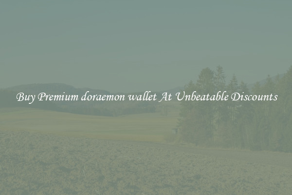Buy Premium doraemon wallet At Unbeatable Discounts