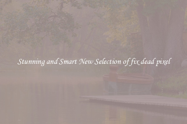 Stunning and Smart New Selection of fix dead pixel