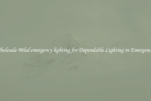 Wholesale 90led emergency lighting for Dependable Lighting in Emergencies